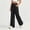 Black, variant on Mooqilaa Girls Athletic Sweatpants Size 10-12, Fall Open Bottom Elastic Waist Casual Straight-leg Pants Gray