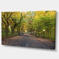 thumbnail image 2 of The Mall Area in Central Park - Large Landscape Canvas Art, 2 of 4