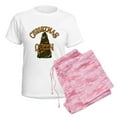 thumbnail image 6 of CafePress - Christmas Queen Women's Light Pajamas - Women's Short Sleeve Print T-Shirt and Pants Light Cotton Pajama Set, 6 of 7