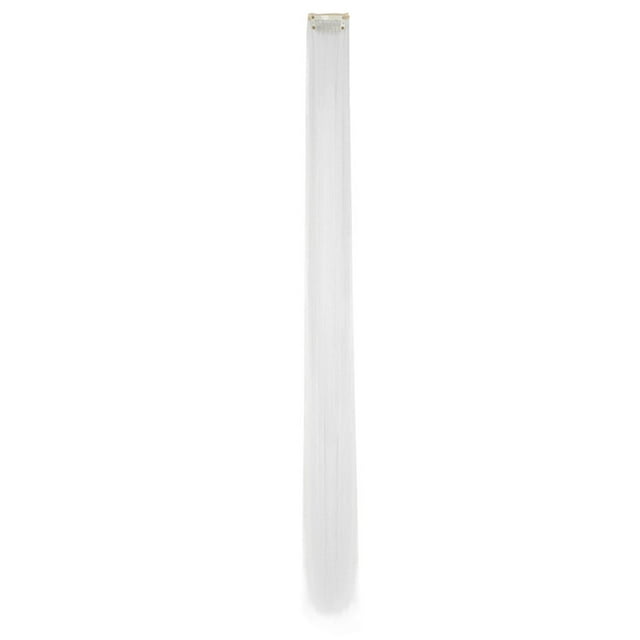 Qarigey Extensión de cabello con Clip de 22 pulgadas, reflejos rectos, moda sintética, peluca sin costuras, decoración, accesorios de Accesorio para el cabello 1001/Recto
