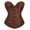 Coffee, variant on Tummy Control Shapewear For Women Plus Size Corsets For Women Bustier Lingerie For Halloween Costume Dress Bustier Top Gothic Shapewear Sexy Underwear Shapewear For Women Clearance