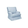 Komfy Kings Square Back Glider - Blue Co