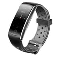 thumbnail image 1 of Q8S Reloj inteligente con oxígeno en sangre IP68 Reloj de pulsera de TPU con presión arterial resistente al agua con frecuencia cardíaca y fitness AweSitey DZ5318-02B, 1 of 2
