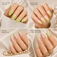 thumbnail image 4 of Beetles Lime Green Glitter Gel Nail Polish, 15ML Sparkly Gel Polish, 4 of 7
