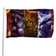 thumbnail image 1 of Gatos Guerreros Bandera impresa con temática, regalo perfecto para fanáticos, amigos y familiares, y adecuada para actividades al aire libre e interiores, decoraciones de fiesta. 90 cm × 150 cm., 1 of 6