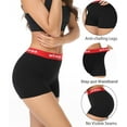 thumbnail image 5 of wirarpa Women's Cotton Boxer Briefs Underwear Anti Chafe Boy Shorts 3" Inseam 4 Pack Black 2X-Large, 5 of 6