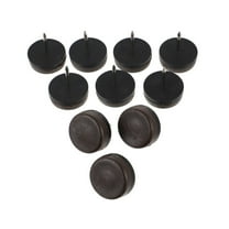 Monyance Furniture Glide Leg Furniture Glides Table Chair Nail Pads Sliders Caps Slider Buttons Floor Protectors Bumpers(1.18X1.06X1.06Inches)