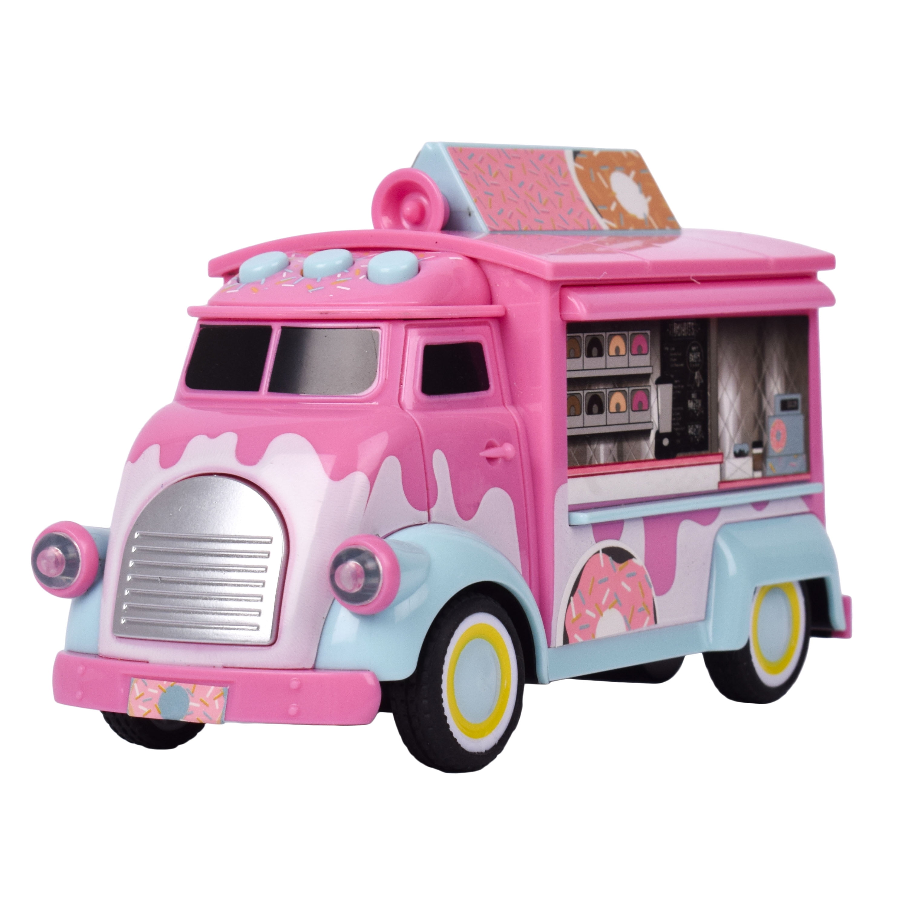Maxx Action Food Trucks, 3 Pack with Lights & Sounds, Play Vehicles for Children Ages 3+Play Vehicles