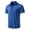 Blue, variant on Kureaily Men's Spring And Summer Leisure Travel Cotton HempS Retro Lapel Suspender T Shirt Short Sleeve Top Casual T-Shirts,Large/(Green)