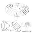 thumbnail image 2 of UPOUART 1Pc Plated Silver Stainless Steel Steamer Stand with Heavy Duty Stable Design for Kitchen, 2 of 6