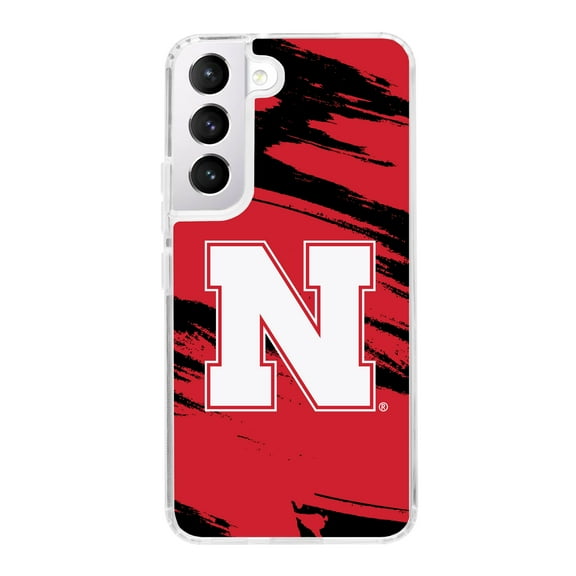 Nebraska Huskers HD Mag-Safe Phone Case for Samsung Galaxy S25 (Paint) by Affinity Bands