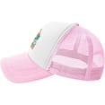 thumbnail image 2 of Pink Gulf of Mexico Hat Vintage Turtle Palm Tree Cap, 2 of 8
