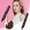 Black, variant on 2 In 1 Mini Curling Wand and Flat Hair Straightener for All Hair Types - Upgraded Portable Travel Styling Tool for Short Hair and Long Lasting Results