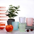 thumbnail image 5 of 7oz Acrylic Drinking Glasses 4Pcs Tumblers Drinkware, Reusable Unbreakable Water Glasses Cups Stackable Dishwasher Safe for Home Outdoors Restaurant,Coffee,7oz, 5 of 7
