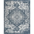 thumbnail image 2 of Jill Zarin Outdoor Collection Area Rug - Dubai (7' 10" x 10' Rectangle Blue/Ivory), 2 of 8