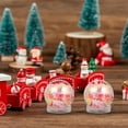thumbnail image 6 of BESTOYARD 30 Pcs DIY Snow Globe Jar 3-Inch Water Globes Party Favor Dome Clear Snow Earth for Wedding Snowglobes Outdoor Plastic, 6 of 6