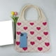 thumbnail image 2 of Bolso Mano Ganchillo Gran Capacidad Compras Tejer Con Patrón Corazón (C), 2 of 9