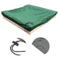 thumbnail image 3 of Waterproof Dustproof Sandpit Cover for Outdoor Sandbox Pool Protection - for HY, 3 of 4