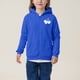 thumbnail image 5 of Sudadera deportiva informal con capucha y manga larga con estampado degradado para niños y niñas, de poliéster, 5 of 8