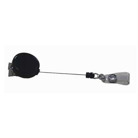 Retractor Lanyard - ZORO SELECT 25DU56 ID Card Retractor,Swivel Clip