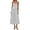White, variant on PRETTYGARDEN Womens Summer Dresses Spring Sleeveless Spaghetti Straps Casual Midi Dress Polka Dot Smocked Beach Sundress