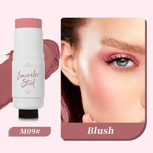 onlyliua Ofertas Flash Lápiz Reparador Doble Cabezal Tear Eyes En Brocha Maquillaje, Color En Alto Brillo, 4 G