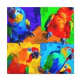 thumbnail image 1 of Colorful Conures Pop Art - Canvas, 1 of 10