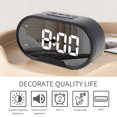 thumbnail image 2 of LED Digital Alarm Clock 5.5 inch Large Display Mirror Surface, 2 of 8