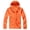🔥 Orange_New, variant on Men's Zip-up Hoodie, Ecosmart Fleece Full-zip Hoodie for Men, Hooded Sweatshirt Green S