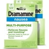 Dramamine Multi-Purpose Formula Nausea Relief, 18 Count, 2 Pack