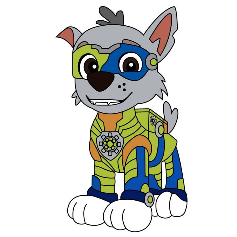 Rocky Mighty Pup Paw Patrol Wall Decal 20