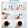 thumbnail image 6 of Fintie CaseBot Wall Plate for Ecobee SmartThermostat With Voice Control / Ecobee4 Thermostat, Practical and Stylish Bracket Cover (White), 6 of 8
