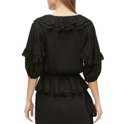 RHODE womens Venus Short Sleeve Top, 2
