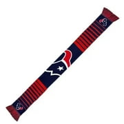 Houston Texans NFL Big Logo Scarf Acrylic Neck Warmer Accessory With Fringe