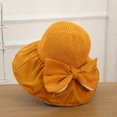 thumbnail image 3 of SikaFu Version Of The Dome Vinyl Bottom Shading Hat New Sun Hat Female Splicing Fisherman Hat Pocket Bow Hat, 3 of 6