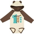 thumbnail image 3 of Inktastic Baby Sloth 1st Birthday Boys or Girls Long Sleeve Baby Bodysuit, 3 of 5