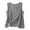 Black, variant on Vivianyo HD Women's Gingham Print Top, Sleeveless Tank Round Neck Casual Blouse for Women Vacation Wear, Women's Black, Sizes S-3XL