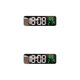 thumbnail image 2 of Advancent Temporizador digital LED de estilo moderno ABS - Temporizador de carga USB de superficie de espejo 15 Reloj de pared grande Negro + Negro+Blanco+Verde 2piezas, 2 of 6