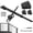 50, variant on 10 Pair 1/8" Black Cable Railing Kit T316 Stainless Steel Hardware for 2"x2" 4"x4" Wood Deck Stairs