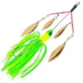 thumbnail image 2 of Fishing Lures Kit for Bass, Trout & Walleye - Multi-Blade Spinnerbaits with Silicone Skirt & Sequins, High-Action Metal Jigs for Freshwater, Saltwater, Pike & Salmon Fishing, 2 of 4