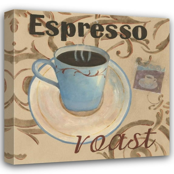 Paige Davis 15x15 Gallery Wrapped Canvas Wall Art Titled - Espresso Roast