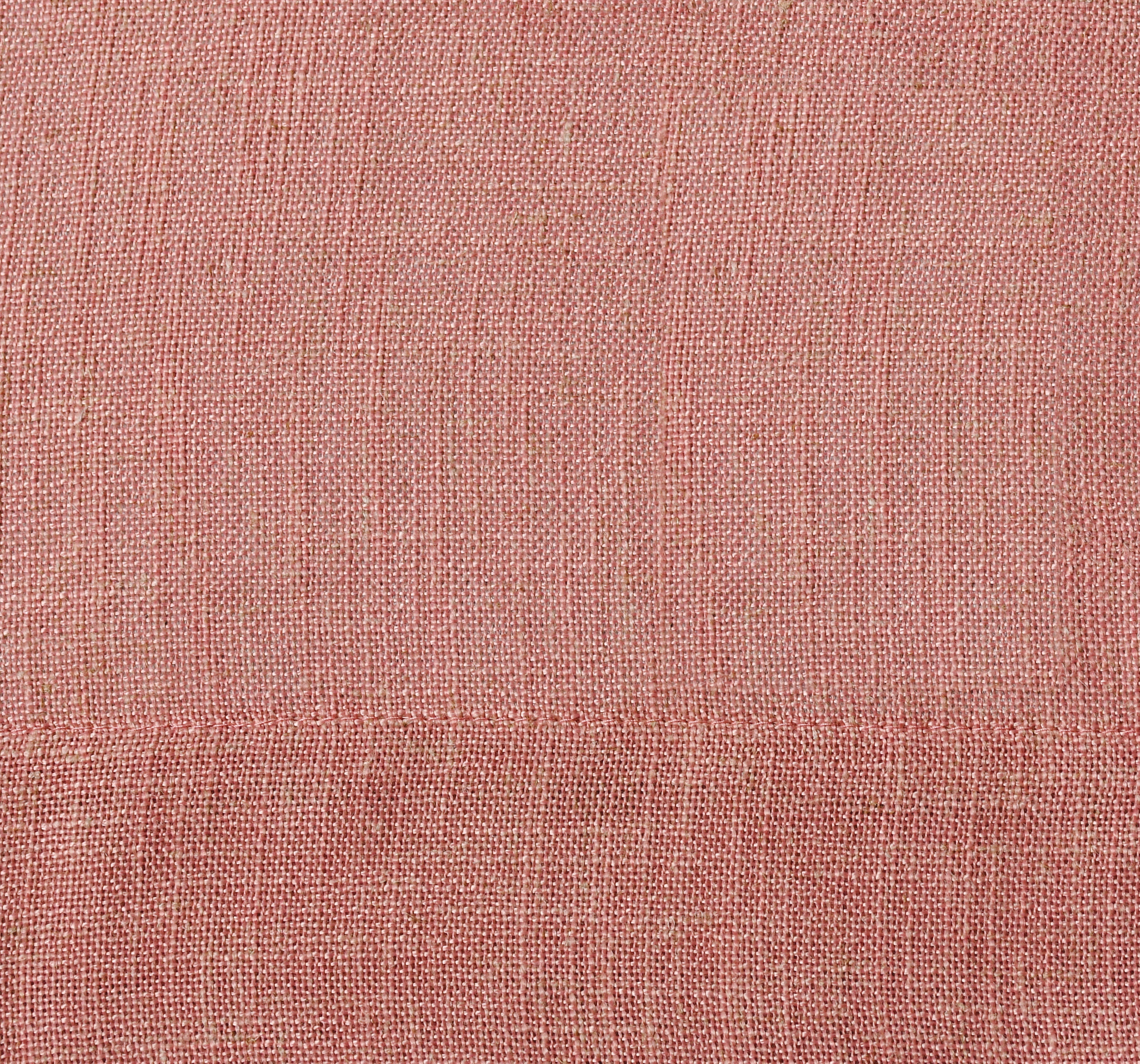 Better Homes & Gardens Linen Blend Light Filtering Rod Pocket Kitchen Curtain Tier and Valance, Set of 3, Old Rose, 60 W x 36 L