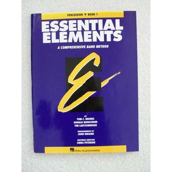 Pre-Owned Essential Elements Book 1 - Percussion (Paperback) 0793512654 9780793512652