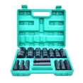 thumbnail image 1 of Yeacher 15PCS High-carbon Steel Electric Wrench Socket Set Household Automobile and Motorcycle Repairing Maintenance Tool Accessory Kit, 1 of 5