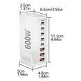 thumbnail image 4 of Dsscvnef New 600W Fast Charge PD Charger PD3.1 Functional Charger Port 140W Adapter Charger, 4 of 7