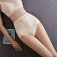 thumbnail image 3 of SWSMCLT Women's Classic Body Shaper Basic Panties Fall Body Shaper Brief Cocktail Butt Lifting Curvy Elastic Band Nude Large, 3 of 5