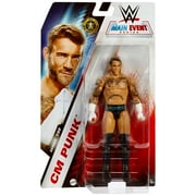 WWE CM Punk Action Figure, 6-inch Collectible Superstar with Articulation & Life-Like Look