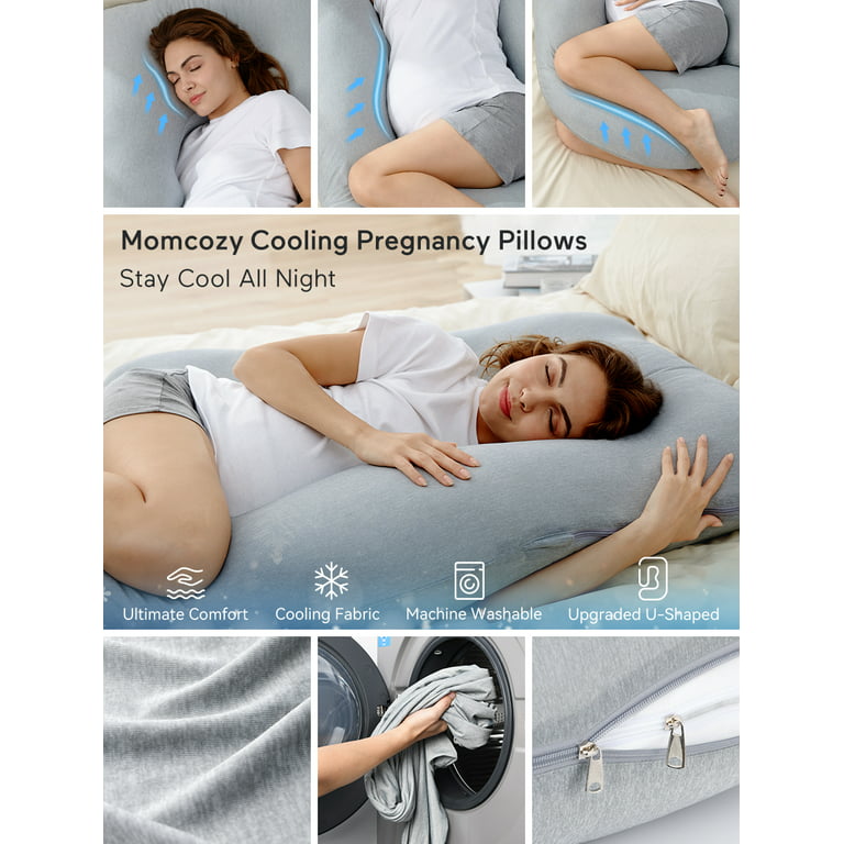 Unique Bargains Body Knee Pillow for Sleeping Between Legs Gray 