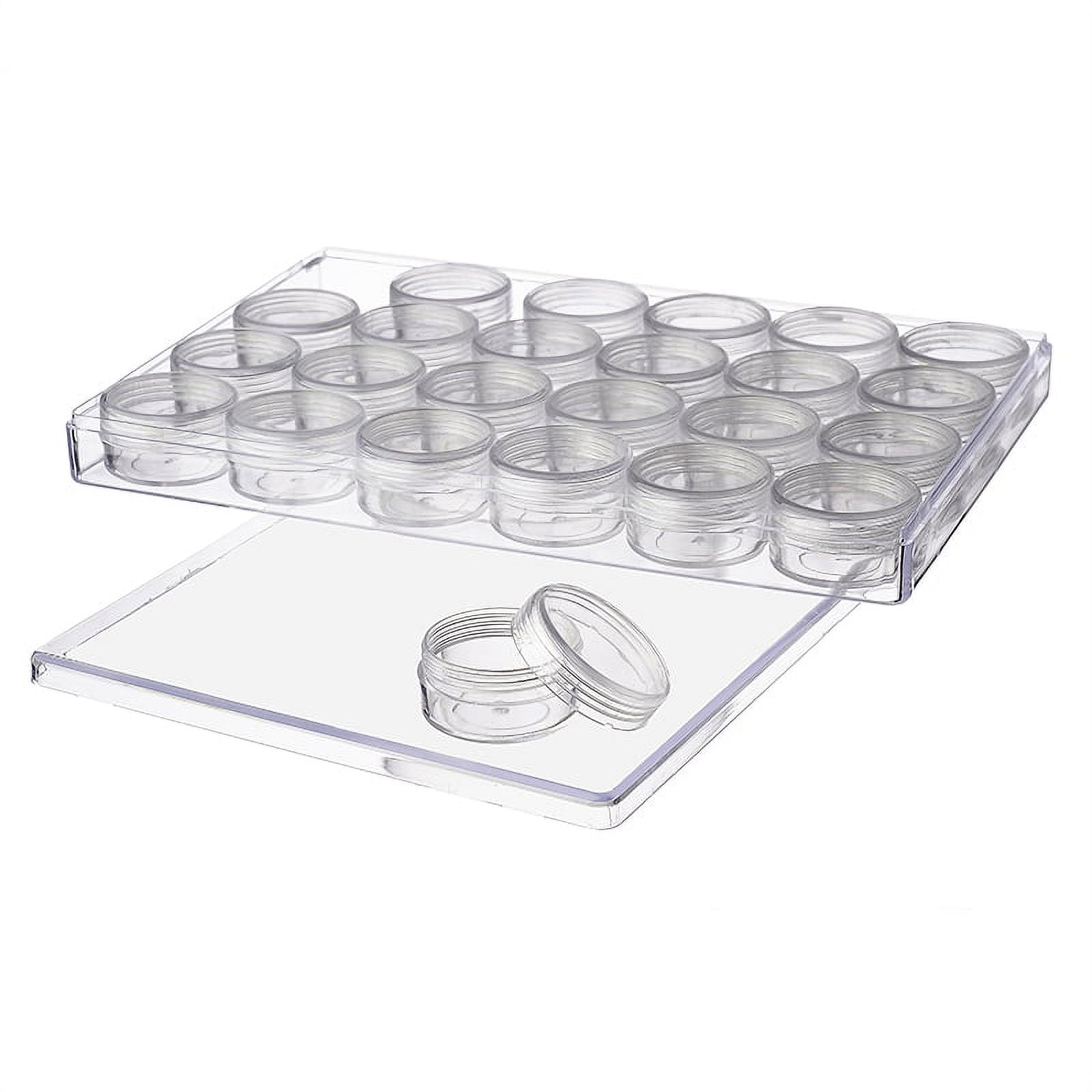  Darice Clear S Organizer Storage Case, 10.25” x 6.75” x 1.625”  – Snap-Tight Bead Holder with 17 Compartments, Also for Sequins, Nails,  Jewelry Making Supplies : Arts, Crafts & Sewing