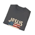 thumbnail image 4 of Jesus Loves You Patriotic America Flag T-Shirt, 4 of 4